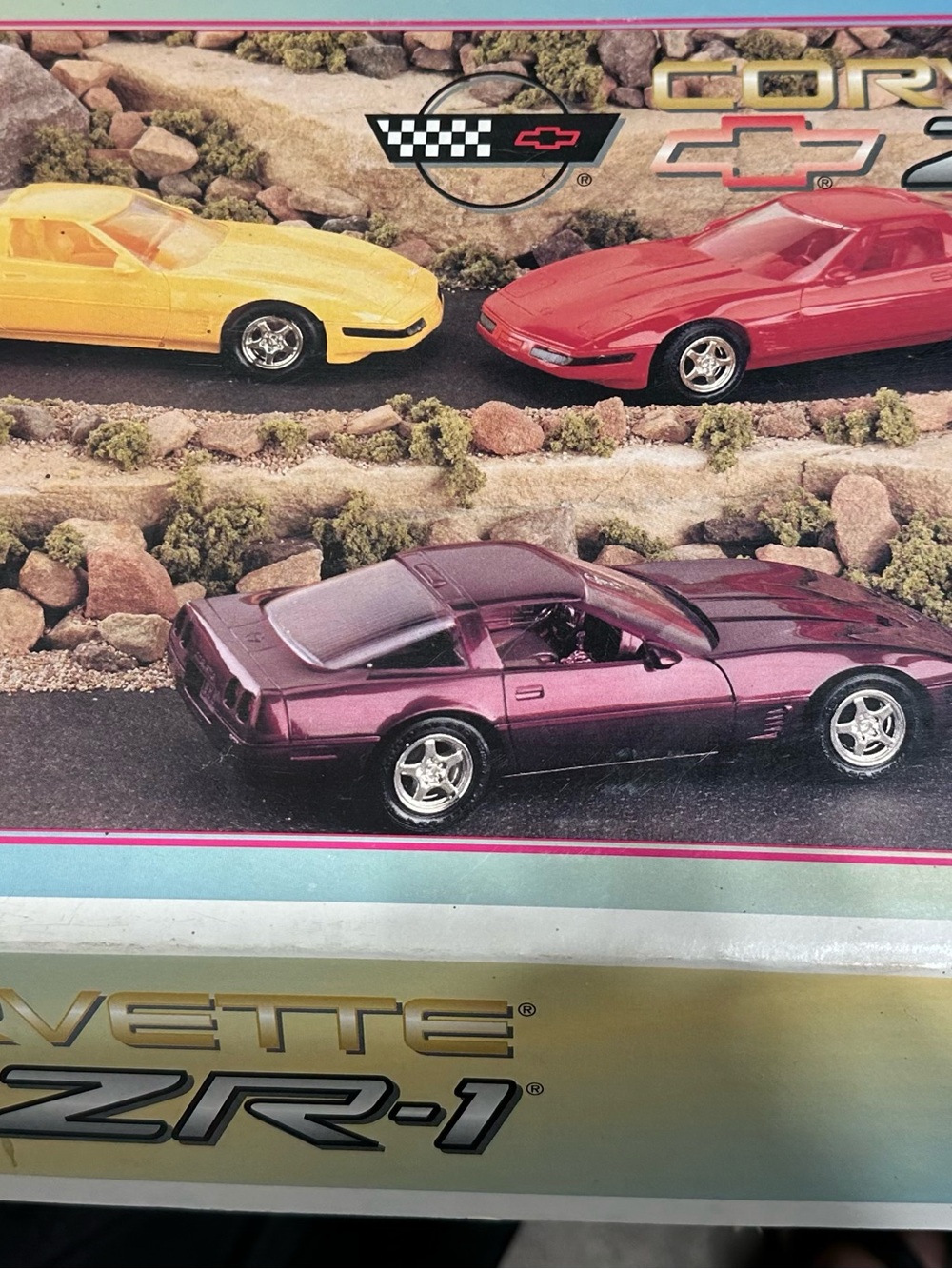Corvette ZR-1 Kids Toy Car - Metallic Purple